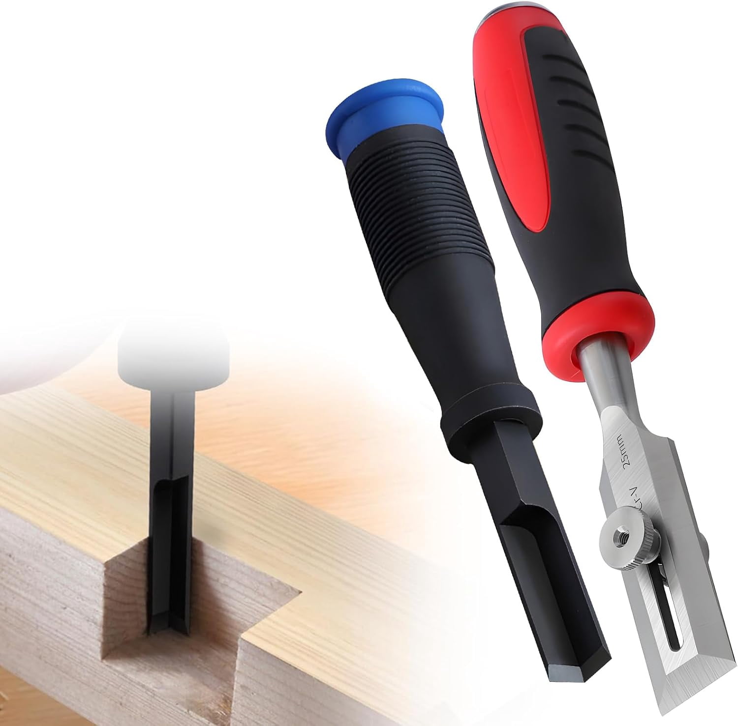 Small Corner Chisel Adjustable Limiter Chisel, Limiter Chisel + Corner Chisel, Wood Carving ...