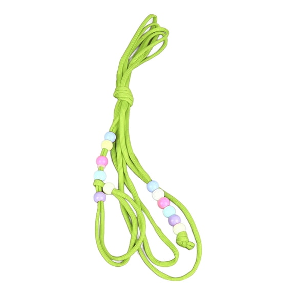 Adjustable Lizard Traction Rope and Comfortable Reptile Leash, Durable Safety Training Straps for Bearded Dragons Hamsters and Small Animals, Green (15.0 in / 38.1 cm)