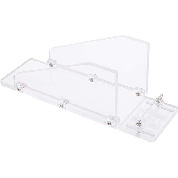 Adjustable Loaf Soap Cutter Acrylic Box Multifunction Cutting Beveler Planer Tool for Handmade Soap Cutting DIY