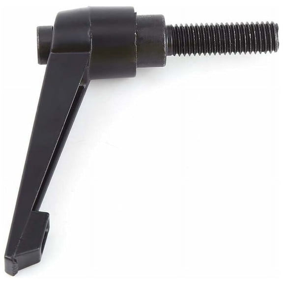 Adjustable Locking Handle, Quick Adjustment Clamping Lever For Rust Protection And Confined Space Use, Male Threaded Stud, Black Oxide Carbon Steel (1Pcs)