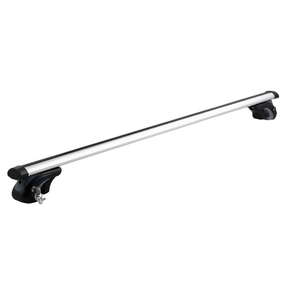Adjustable Locking Roof Rack Cross Bars 54" Aluminum, 200 lbs Load Limit, Fits Raised Side Rail SUVs, Vans, Sedans