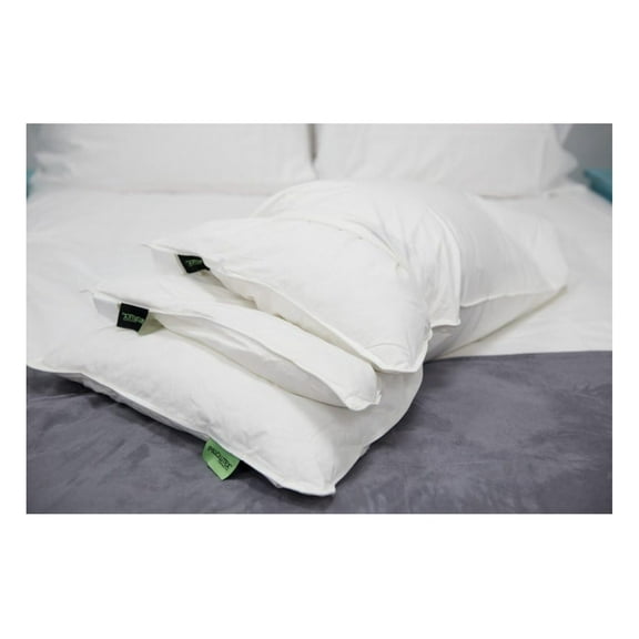 Adjustable Loft Bed Pillow - Three Pillows in One for Best Sleeping Position Possible - Back, Side, and Stomach Sleepers - High, Medium, Low Loft - 100% Cotton and Hypoallergenic Polyester Fill