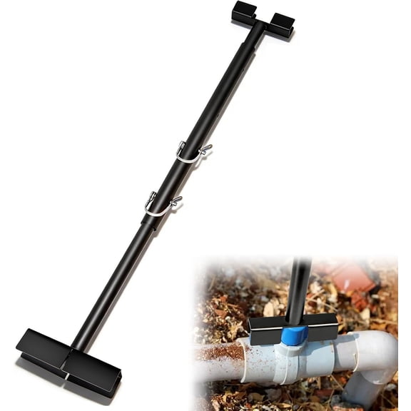Adjustable Long-Handle Ball Valve Wrench & Backflow Valve Key, Fits 1/2"2" Plastic Ball Valves, Outdoor Water Shut-Off Tool for Irrigation, Backflow Preventers, Sprinkler Lines & Fire Riser Systems