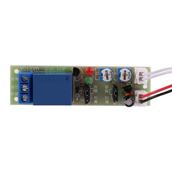 Adjustable Loop Timer Delay On Off Switch Relay Controller 10A 250VAC for Repetitive Testing, 2.75 x 0.78 Inches / 7 x 2 cm (DC 12V, 0-60 Min)