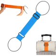 thumbnail image 1 of Adjustable Luggage Connector Straps, Elastic Suitcase Belt for Stacking Bags. Strong Buckle Travel Accessory for Hands-Free & Secure Carry On, 1 of 8