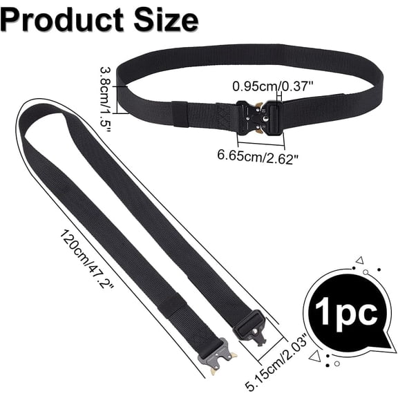 Adjustable Luggage Straps 47.24 Inch Nylon TravelPacking Belts Luggage Cases Ratchet Ties for Luggage Accessories Black