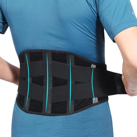 Adjustable Lumbar Support Belt Lower Back Brace for Pain Relief Scoliosis Disc Herniation