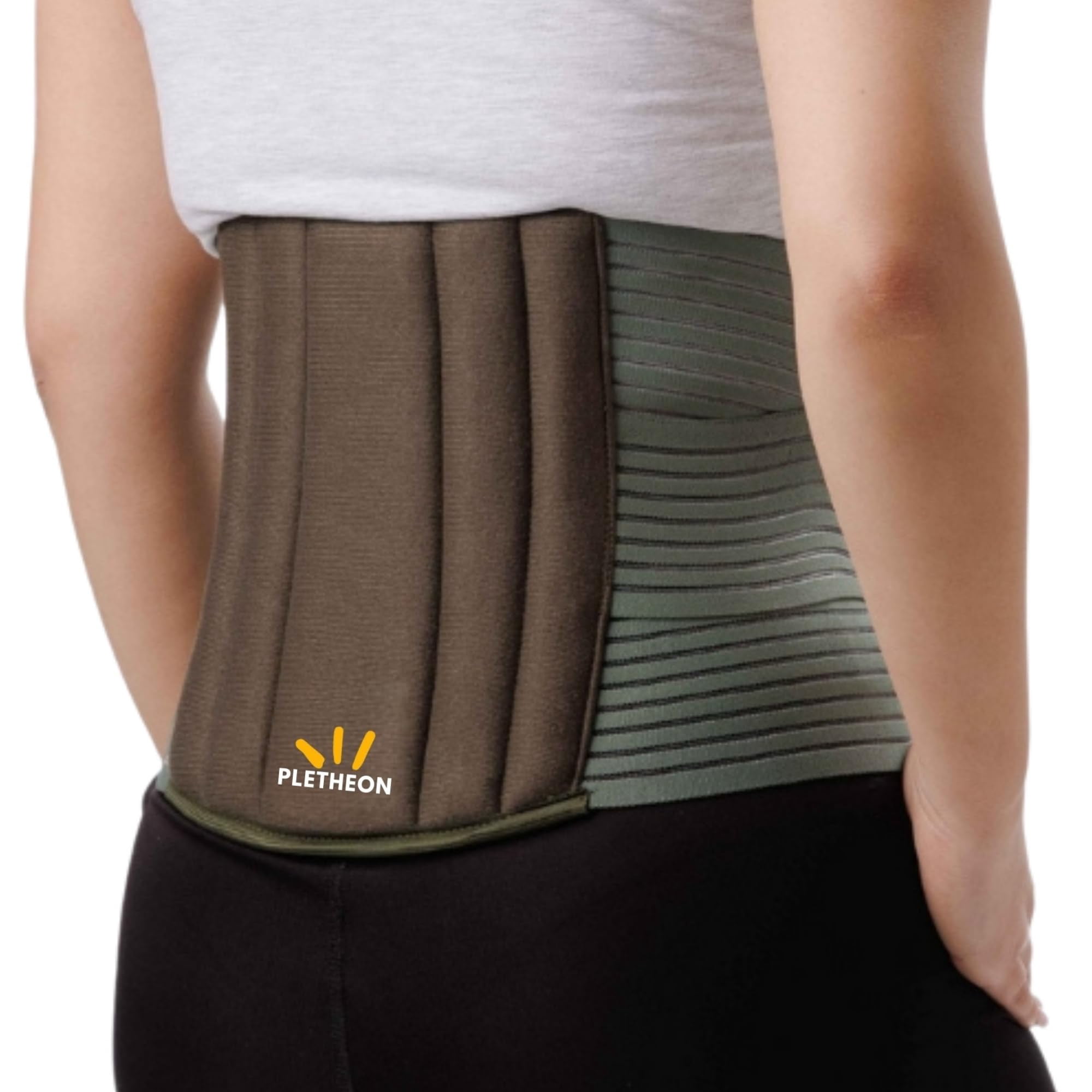 Adjustable Lumbar Support Belt for Lower Back Pain Relief Waist Brace for Men and Women | Posture Correction & Spine Support