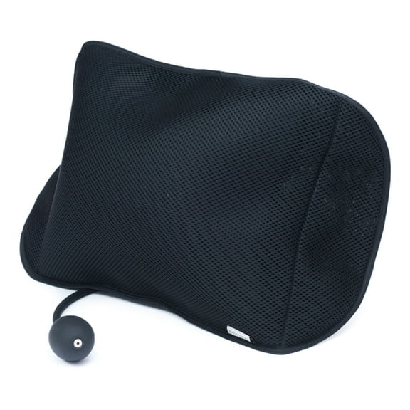 Adjustable Lumbar Support Pillow Back Support Cushion with Inflatable Air Bag Applicable Office Chair/Car Relieve Back