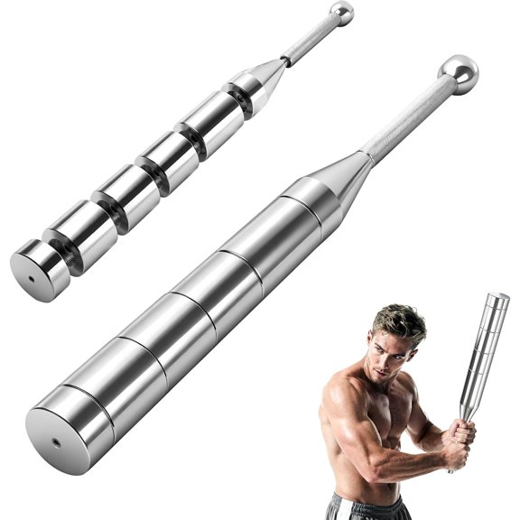 Adjustable Macebell Clubbell, Steel bell, Workout , Strength Equipment for Full , , , Grips & Forearms Workouts