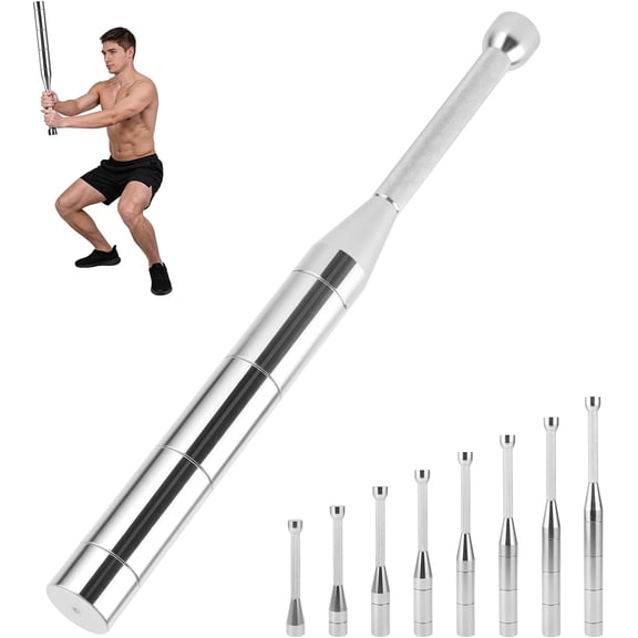 Adjustable Macebell for Strength Training, Premium Steel Indian Clubs for Full Body, Muscles, Shoulder & Grips Workouts, Weighted Clubbell Forearm Strengthener Exercise Equipment