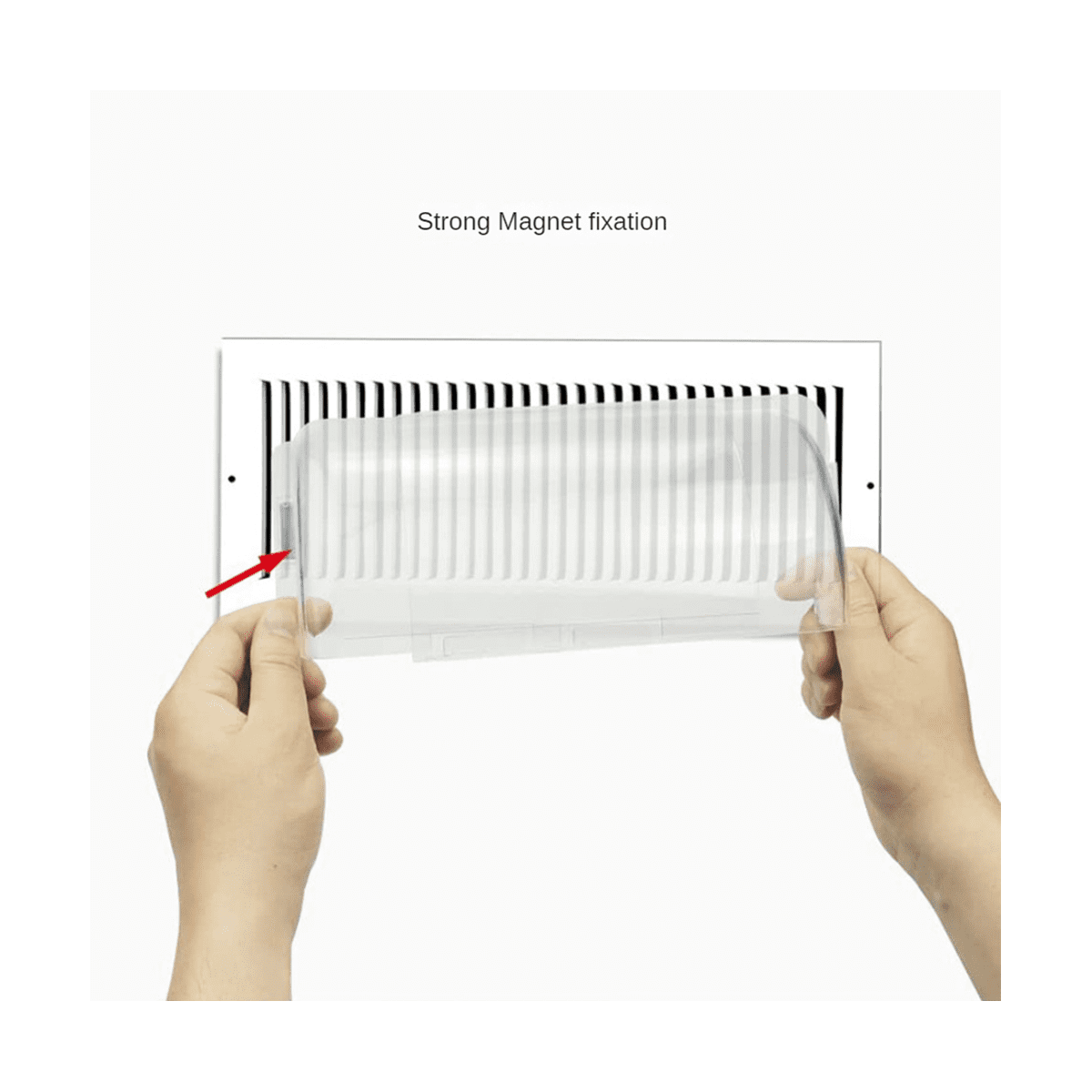 Adjustable Air Deflector Easy Adjust Between 814In for Floor Registers, Vents