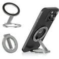 thumbnail image 1 of Adjustable Magnetic Phone Holder for Desktop, Double-Sided Stand for Smartphones and Tablets, Strong Magnet Mount, 1 of 9