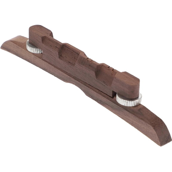 Adjustable Mandolin Bridge Ebony Fits Arched-Top Mandolin Height Adjustable 1 Set