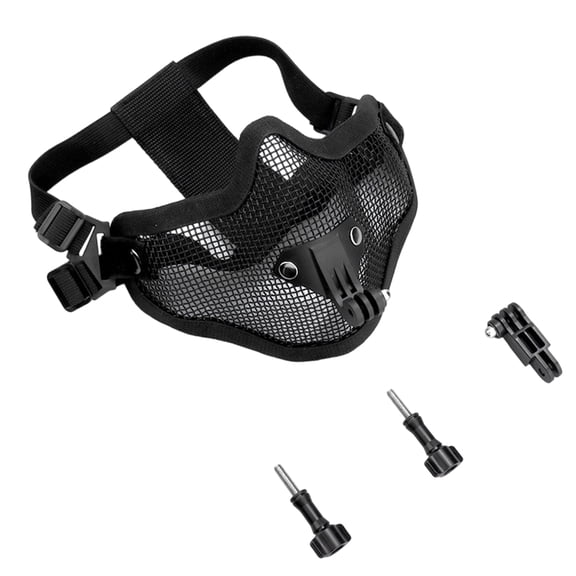 Adjustable Mask Mount Bracket for Action Camera Secure Hold Lightweight Action Camera Head Mount Sports Activities