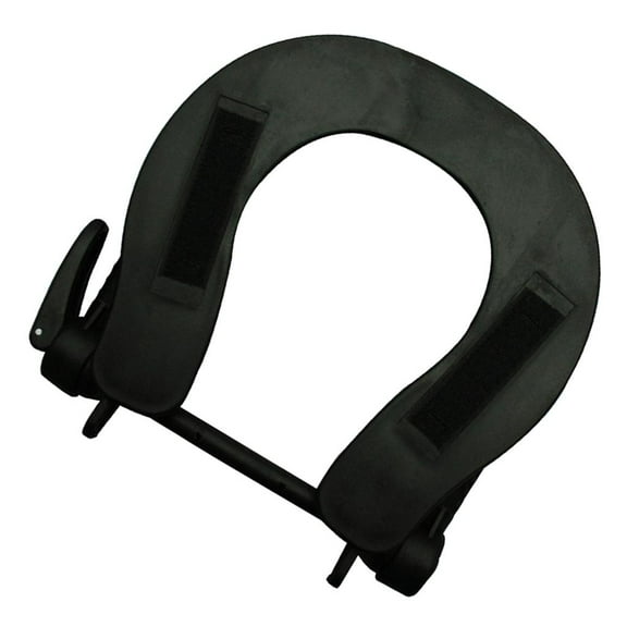 Adjustable Massage Table Face Cradle Assembly - Black, Fully Adjustable Angle