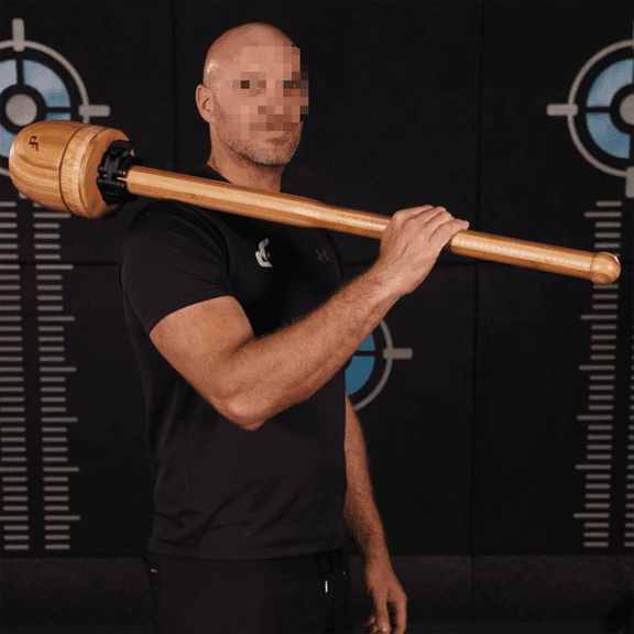 Adjustable Maverick Mace - Weight Plate Loaded Macebell - Steel Mace Bell Training Exercise Equipment for a Full Body Strength Workout | Home & Gym Fitness$$Sport & Recreation Other