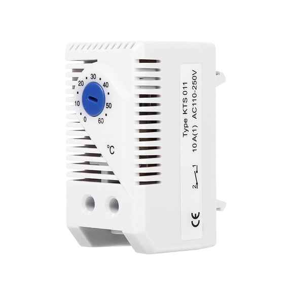 Adjustable Mechanical Thermostat Switch Temperature Controller Blue Button 0-60 C / 32-140 F 110V-250V