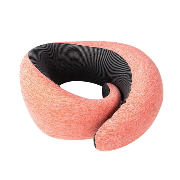 Adjustable Memory Foam Travel Neck Pillow with 360 Head Support for Restful Planes Trains and Cars