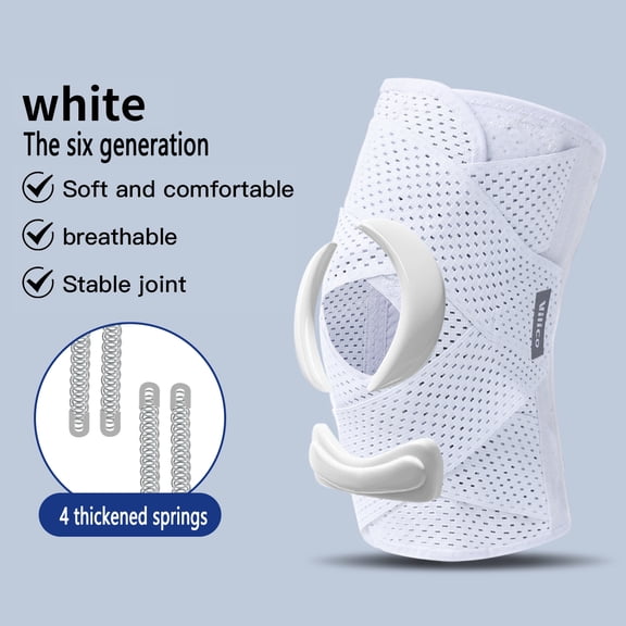 Adjustable Meniscus Knee Brace with Side Stabilizers Breathable Mesh Fabric for Running,Injury Recovery,Joint Pain Relief