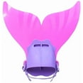 thumbnail image 1 of Adjustable Mermaid Tail Monofin Submersible Kids Swimming Fins Training Flipper Mermaid for Children Water Sports Training, 1 of 5