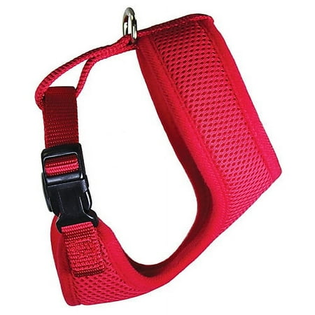 Adjustable Mesh Chicken Harness X-Small Red