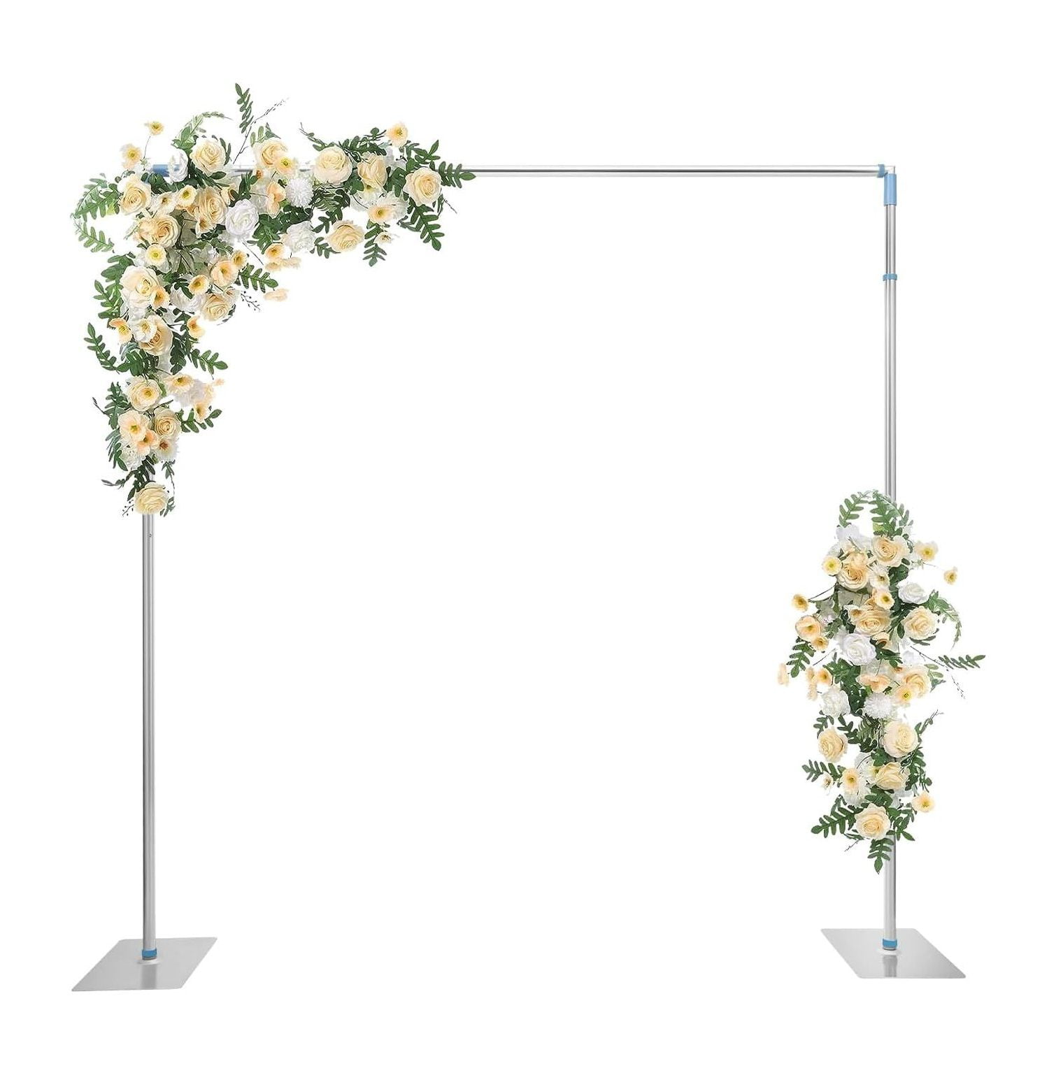 Adjustable Metal Arch Backdrop Arch Stand Pipe Kit Curtain Frame