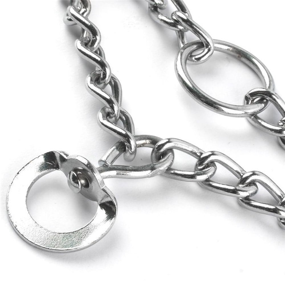 Adjustable Metal Big Dog Stimulation Chain Collar Ultra Plus Prong