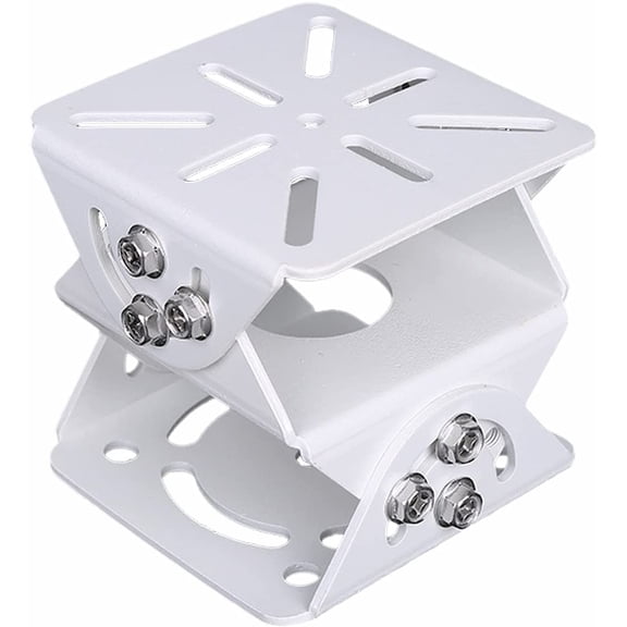 Adjustable Metal Camera Mount - 3-Axis Universal Joint, Ideal for Indoor and Outdoor CCTV Installations
