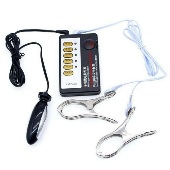 Adjustable Metal Clips Massager Stainless Steel Clamps Full Body Massage Kit