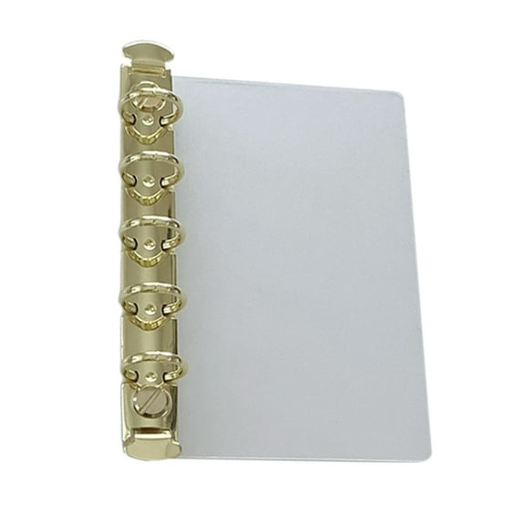 Adjustable Metal Insert Binder Clip Partition Pad for Journals, Planners, Office Document