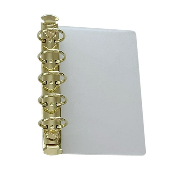 Adjustable Metal Insert Binder Clip Refillable Partition Pad for Journals, Planners, Office Document