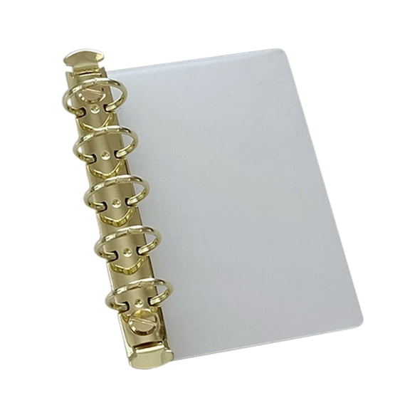 Adjustable Metal Refillable Partition Binder Clip For Journal Planner Scrapbooking Project And Document Organization