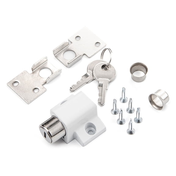 Adjustable Metal Sliding Window Locks with Keys Security Window Stops Sliding Window Security Lock set for Home Safety