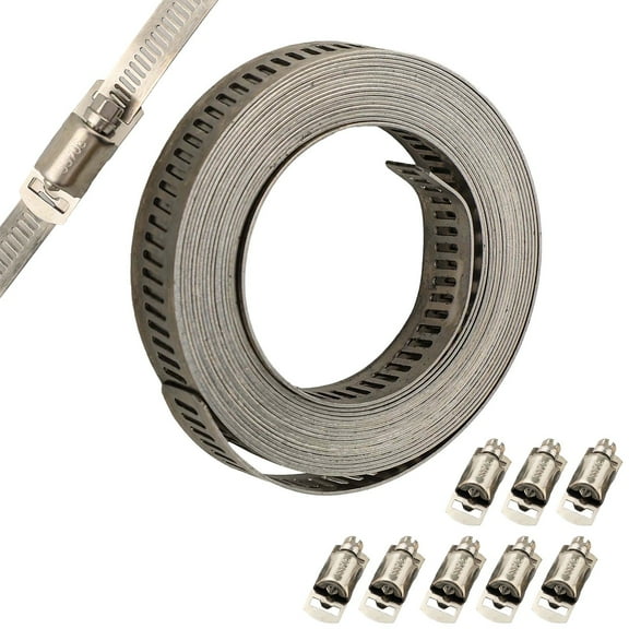 Adjustable Metal Strap Hose Clamps With Comprehensive Installation Guide