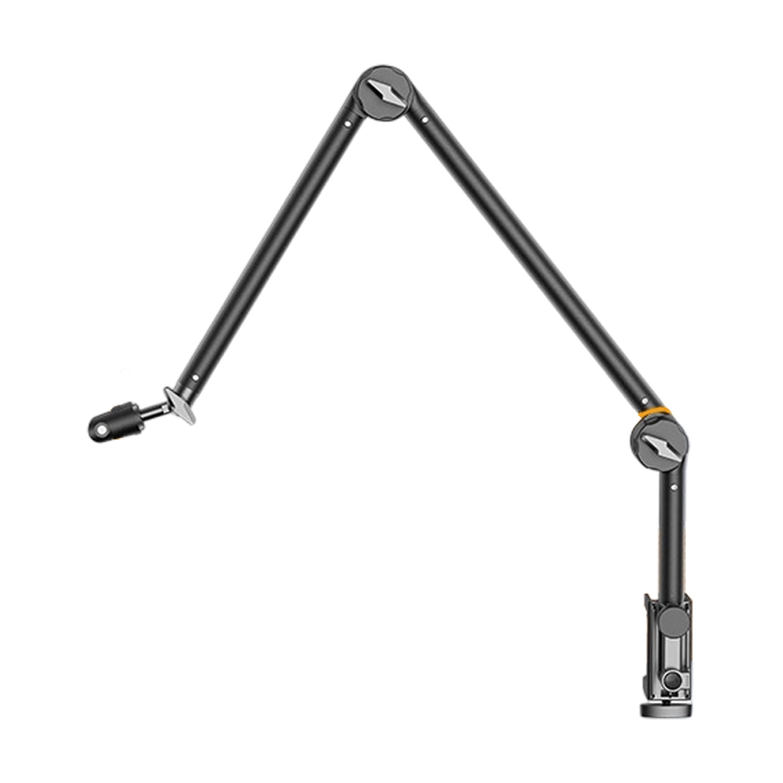 Adjustable Microphone Arm Stand Easy Operate for Quiet Recording Environment for Up to 6cm Thickness Desk Panel