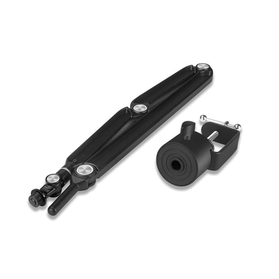 Adjustable Microphone Boom Arm Desk Stand 360Rotatable Scissor Arm 3/8 5/8inch Threaded for Studio and Broadcast Use