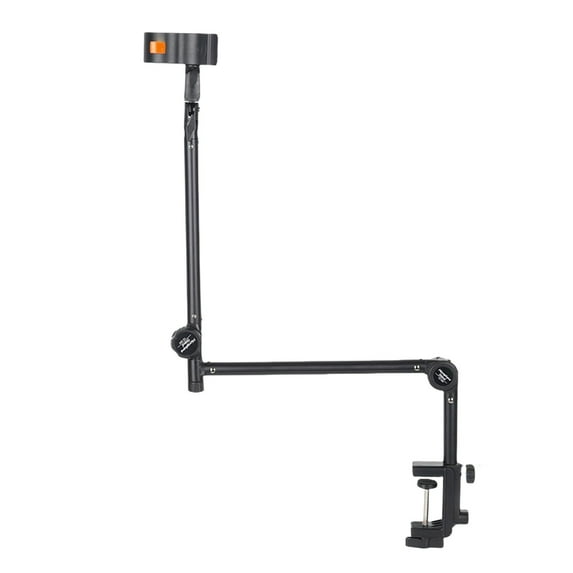 Adjustable Microphone Desk Stand with Table Clamp Heavy Duty Microphone Boom Arm with Cable Tie for Studio & Streaming