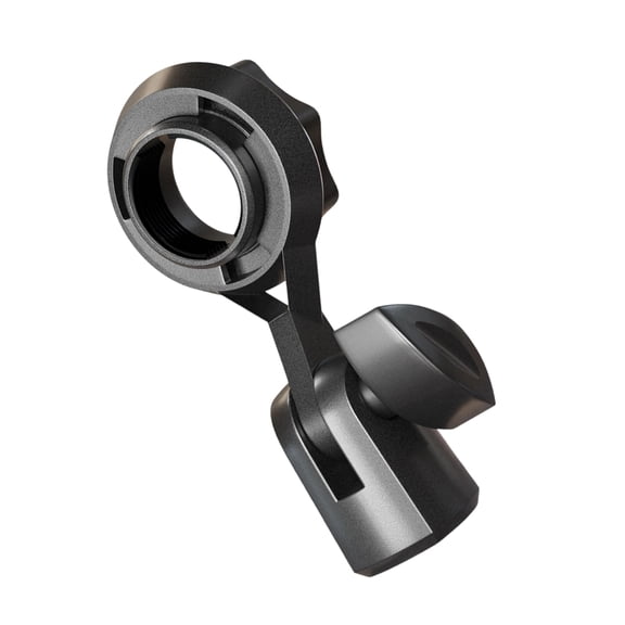 Adjustable Microphone Stand Clip Holder Clamp Mount Computer Standard Thread Conversion Shockproof Bracket Replacement