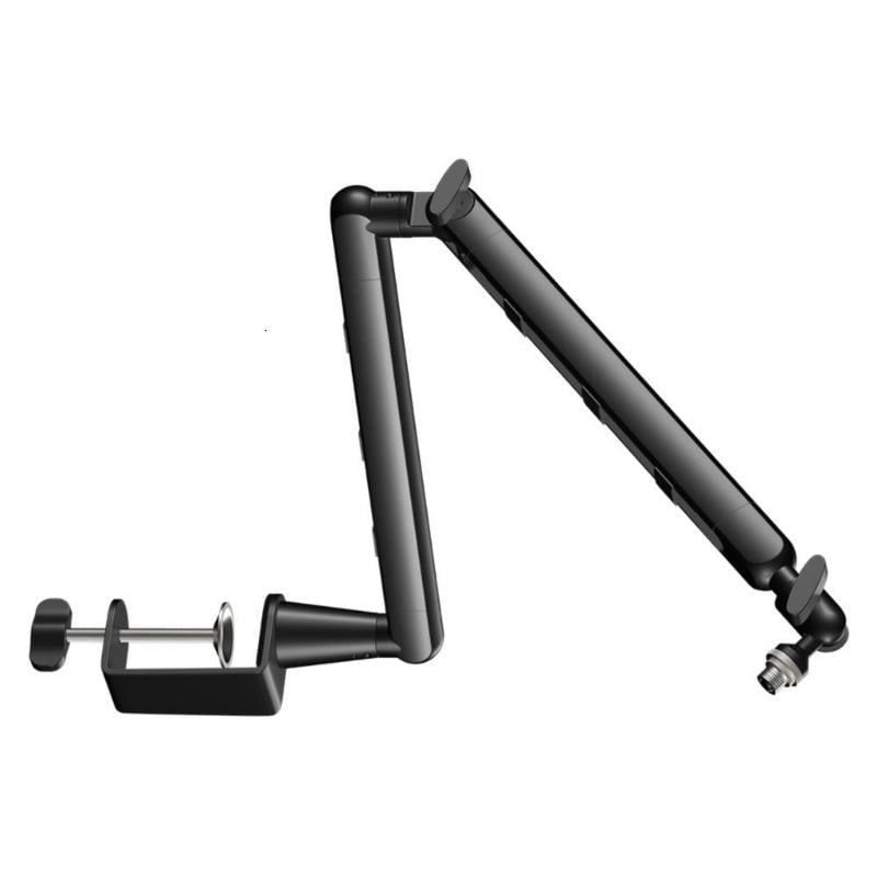 Adjustable Microphones Scissor Arm Stand Metal for Recording and Broadcasting