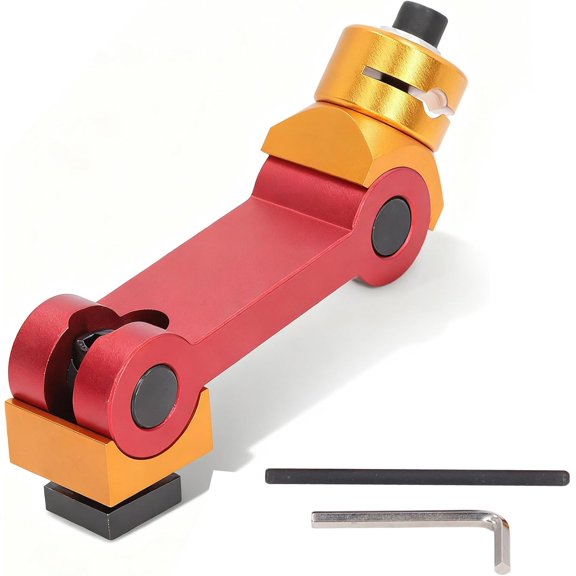 Adjustable Milling Vise Stop, CNC Work Stop Locator Mill Vise Workstop CNC Machine Movement Mill Work Stop Tool