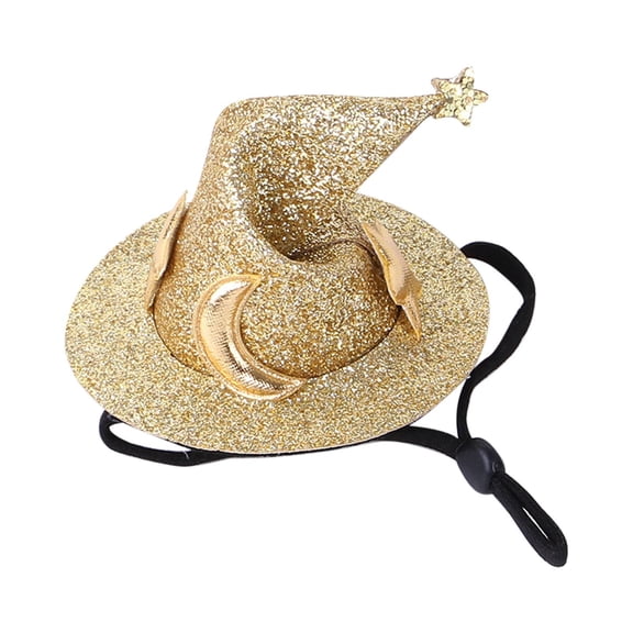 Adjustable Mini Animal Hat - Elastic Chin Strap, Cute Props for Small Pets, Photo Accessories