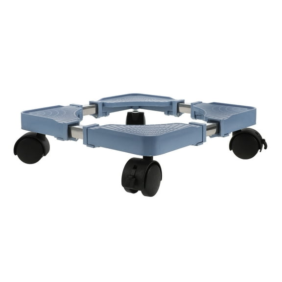 Adjustable Mini Fridge Stand Washing Machine Base Dolly Roller Stand Furniture Mover Mobile Base for Washing Machine Dryer and Refrigerator