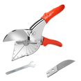 thumbnail image 1 of Adjustable Miter Shears Kit with Spare Thin Blades, 45°-135° PVC Trunking Angle Cutting Hand Tool, 1 of 8