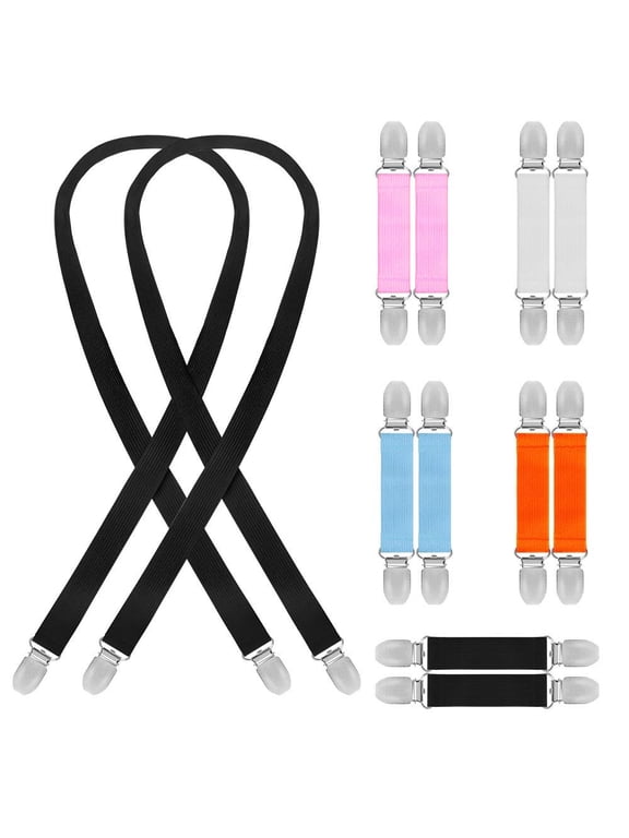 Adjustable Mitten Clips, Elastic Gloves Clips for Boys, Kids, Toddlers, Adults