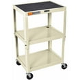 thumbnail image 1 of Adjustable Mobile AV Cart in Putty, 1 of 1