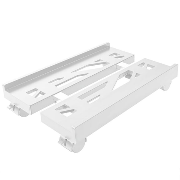 Adjustable Mobile CPU Stand, Ventilated Computer Tower Stand PC Tower Stand with 4 Caster Wheels Fits Most PC, Under Desk Holder