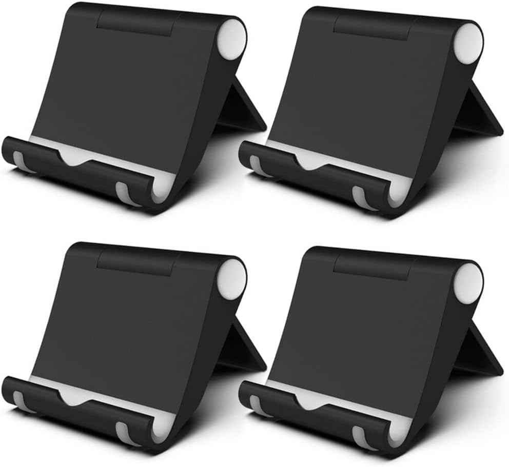 Adjustable Mobile Phone Stand, Tablet Stand, 360 Degree Rotation, Ergonomic Design, Pink