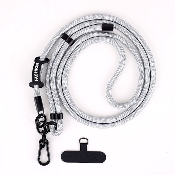 Adjustable Mobile Phone Strap Lanyard Crossbody Phone Lanyards Neck Rope with Patch for iPhone Cell Phone Hanging Cord Strap