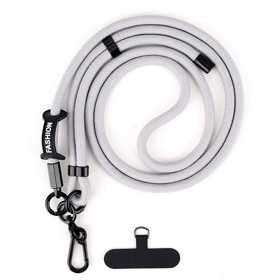 Adjustable Mobile Phone Strap Lanyard Crossbody Phone Lanyards Neck Rope with Patch for iPhone Cell Phone Hanging Cord Strap